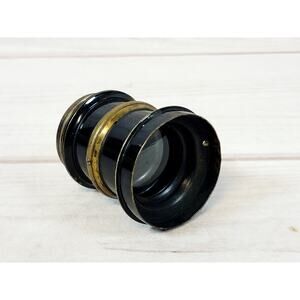 Antique Anastigmat Lens Late 1800s To Early 1900s Box Camera Lens READ